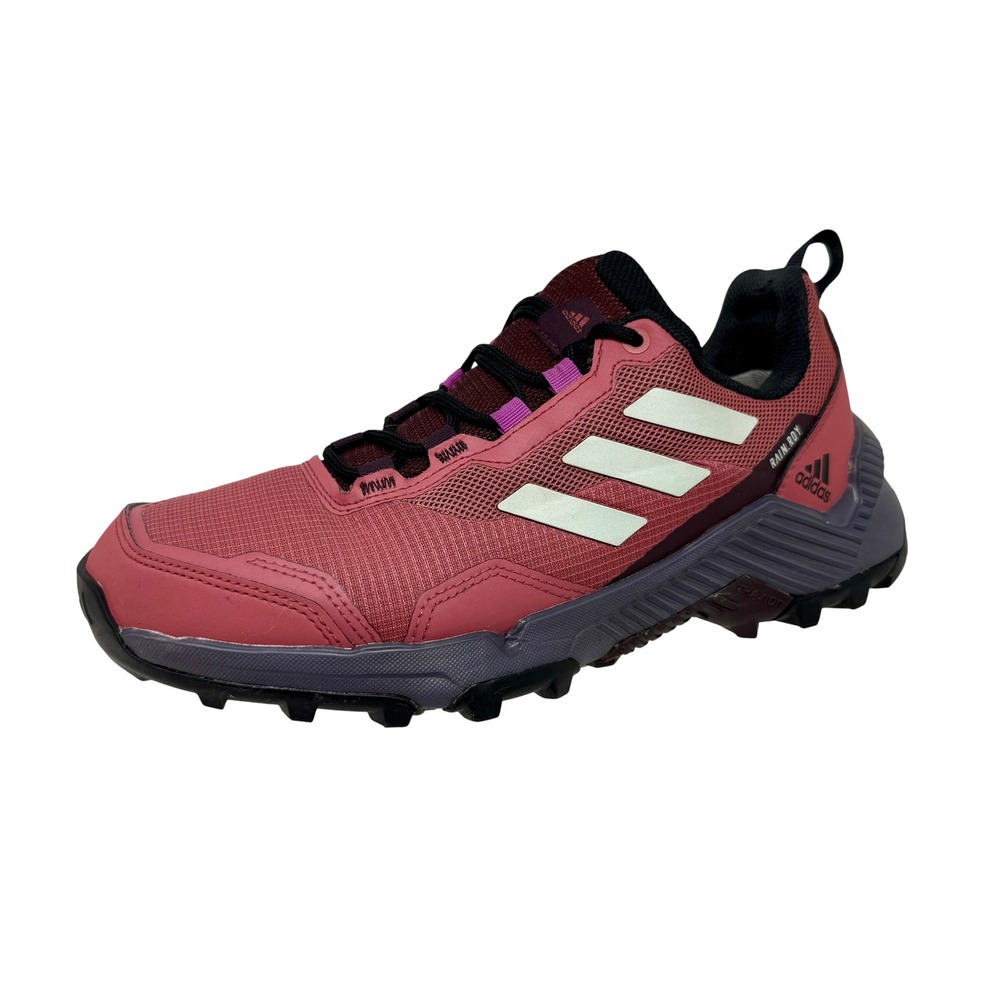 Adidas Waterproof Eastrail 2.0 RAIN.RDY Hiking Shoes Red GZ1730 Women's Sz 7